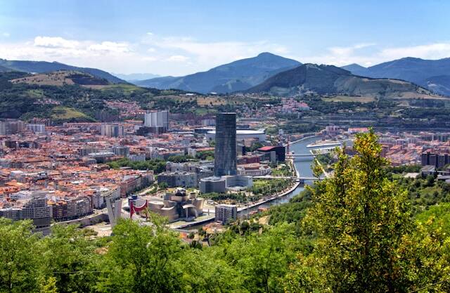 Vlucht naar Bilbao