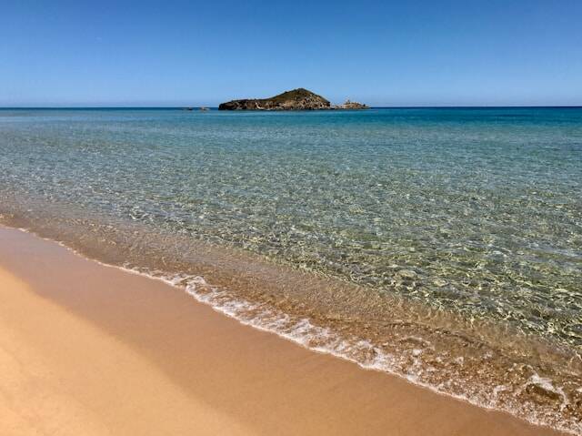 Strand bij Cagliari