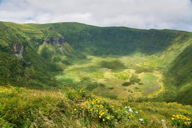 Caldeira krater Faial
