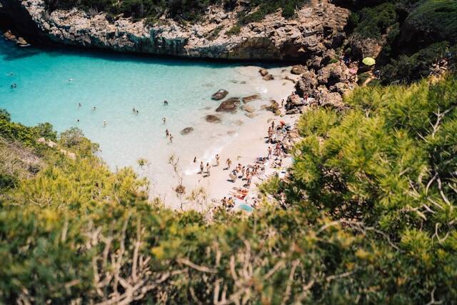 Caló des Moro baai