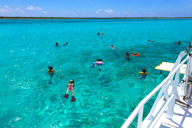 Snorkelen bij Cozumel