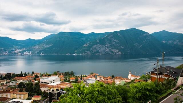 Lago d’Iseo – dorp aan het water
