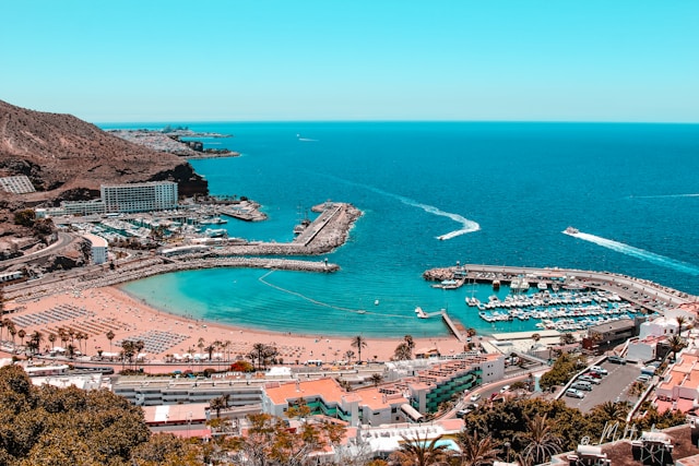 Aankomst op Gran Canaria – zuidkust