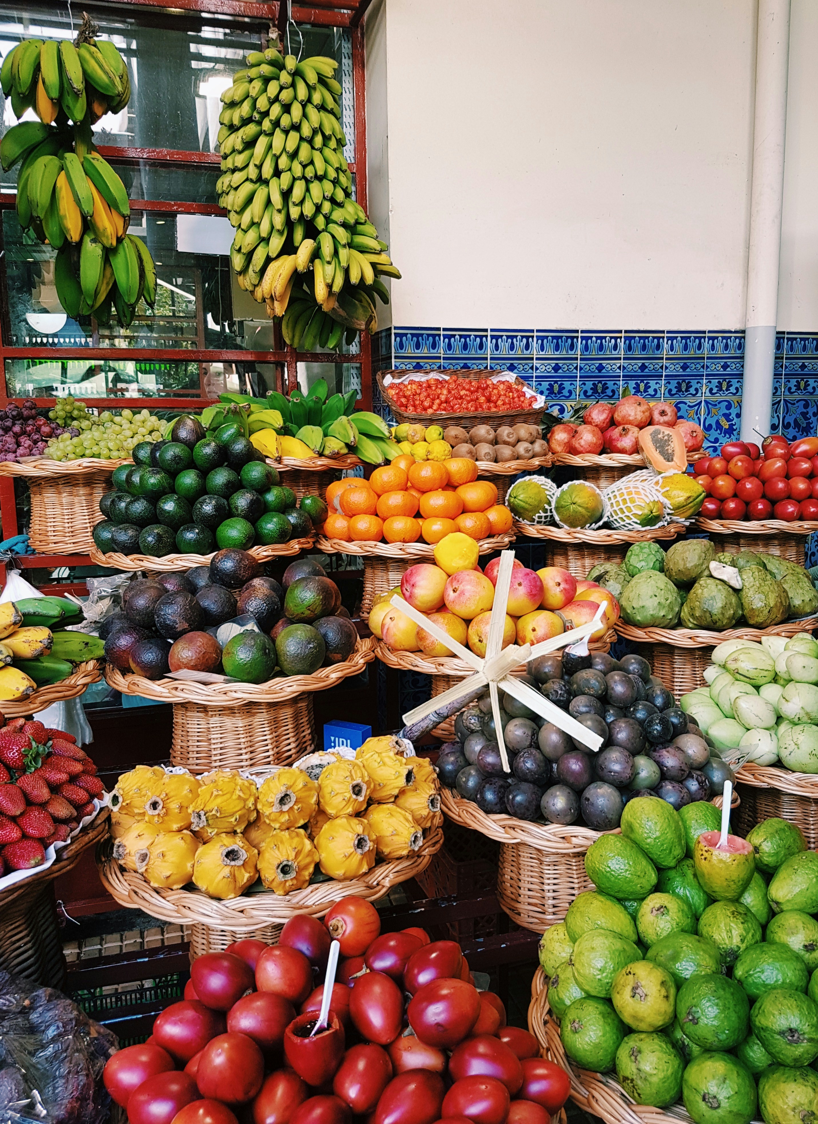 Mercado dos Lavradores met exotisch fruit