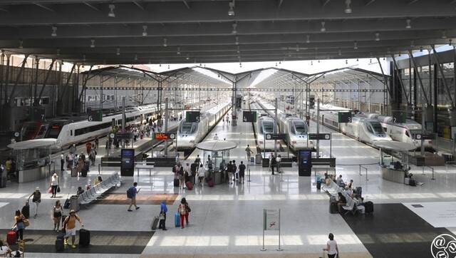 Treinstation Málaga