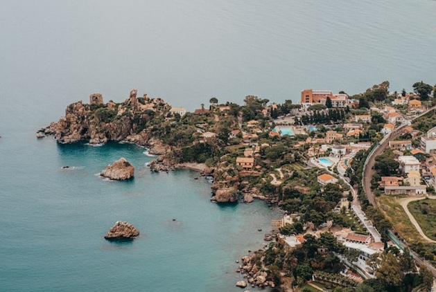 Laatste uitzicht over Sicili&euml;