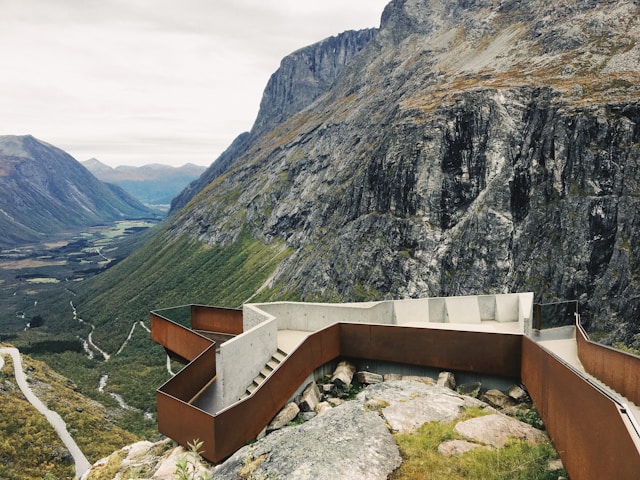 Uitzichtpunt langs Trollstigen