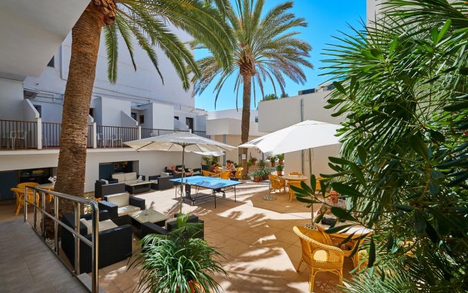 Terras van Hotel Moré op Mallorca