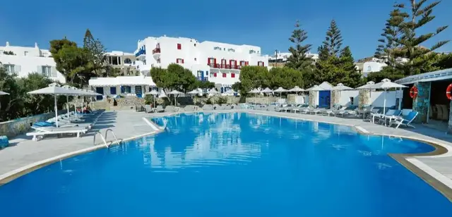 Hotel Kamari gebouw