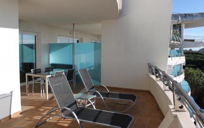 Balkon van Hotel Senatur Banus Spa aan de Costa del Sol