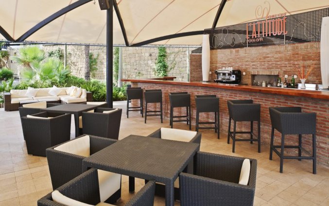 Terras van Hotel Senatur Banus Spa aan de Costa del Sol