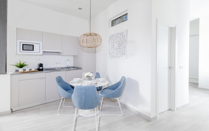 Keuken van appartementen Soho Boutique Museo in Malaga