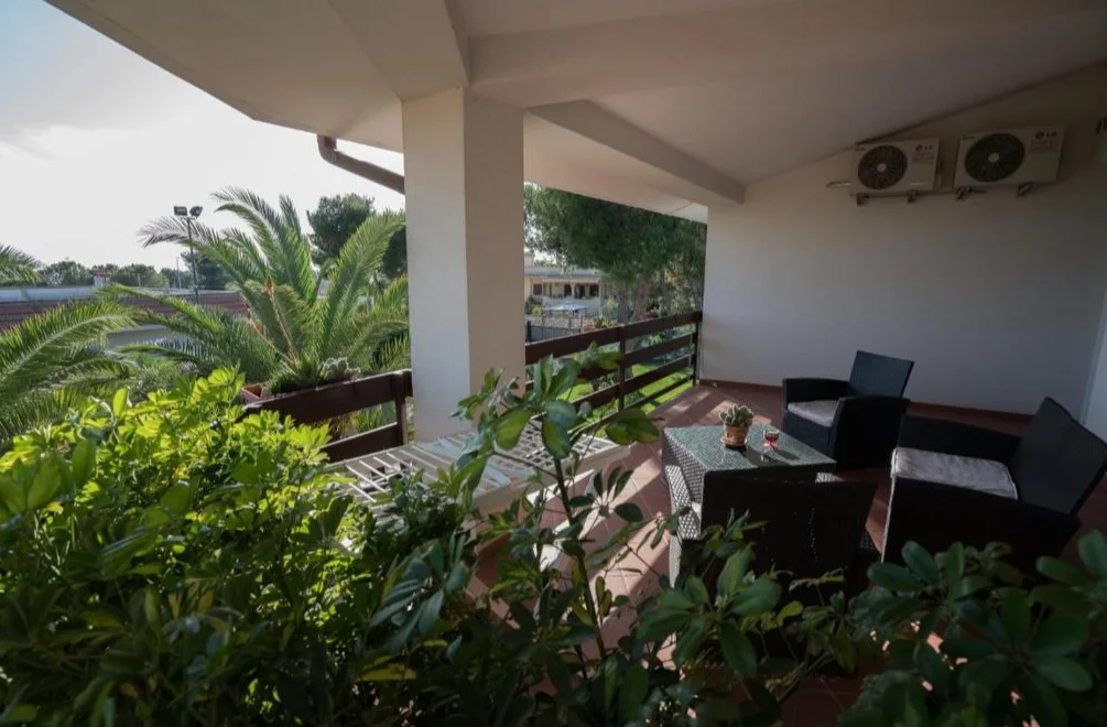 Bed en Breakfast Nacoré balkon 