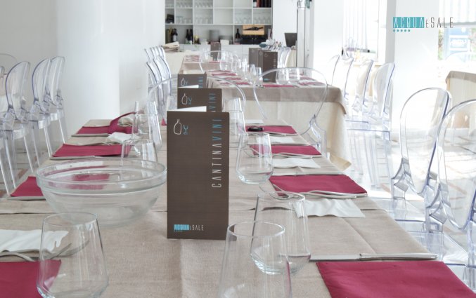 Ontbijtzaal van Hotel Baia Azzurra op Sicilie