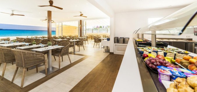 Restaurant van Hotel Globales Mediterrani op Menorca