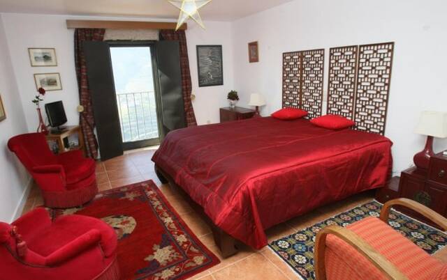 Tweepersoonskamer van Bed and Breakfast Quinta da Veiga Noord-Portugal