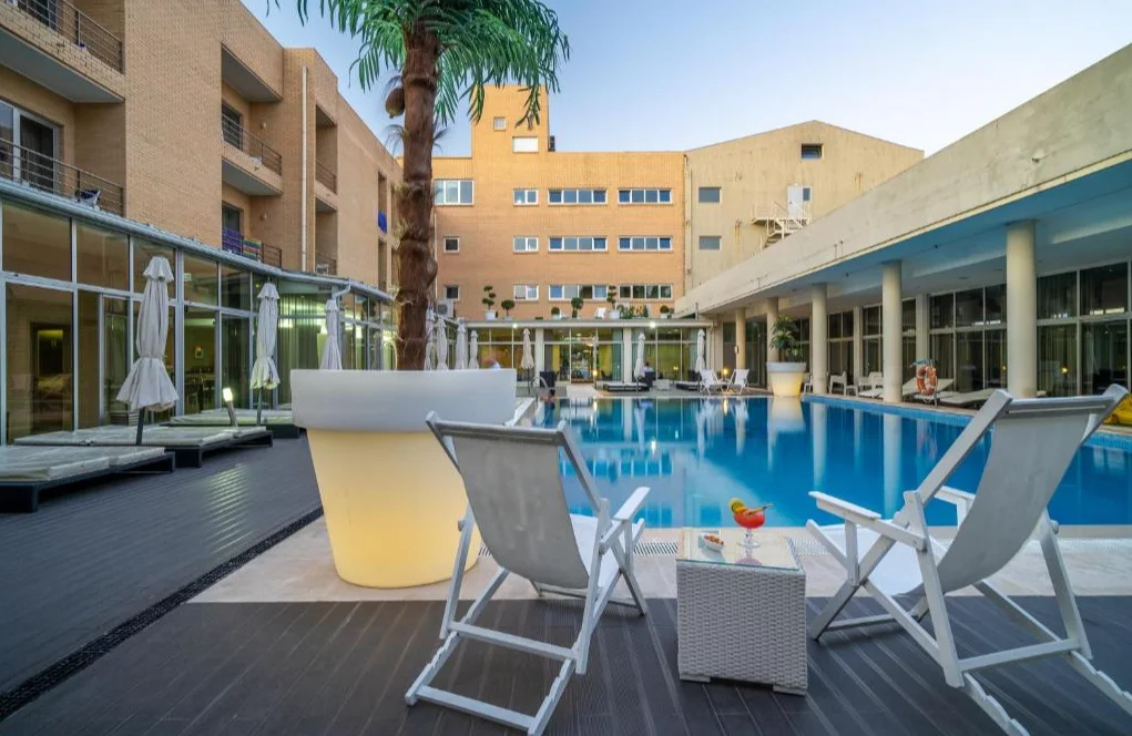 Hotel de Ilhavo Plaza & Spa zwembad 