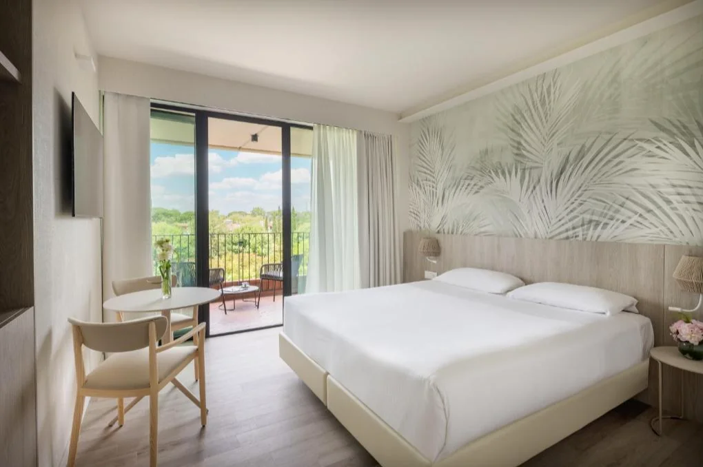 Hotel Una Forte Dei Marmi slaapkamer