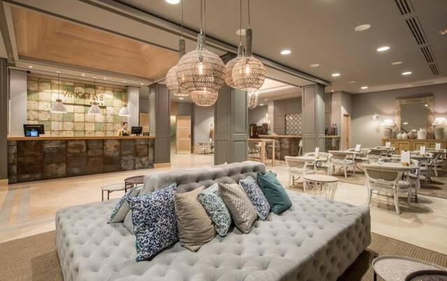 Lobby van Hotel Vincci Lys in Valencia