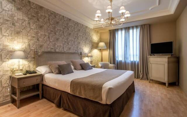 Tweepersoonskamer van Hotel Vincci Lys in Valencia