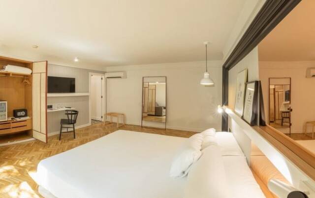 Tweepersoonskamer van Hotel SH Ingles Boutique in Valencia