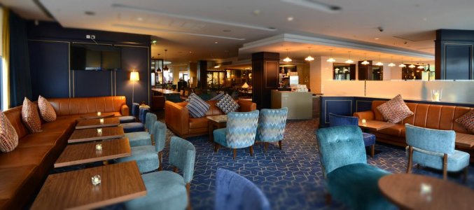 Lounge van hotel Hilton Kilmainham in Dublin