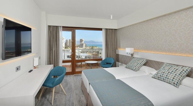 Slaapkamer hotel Sol Don Pablo in Torremolinos