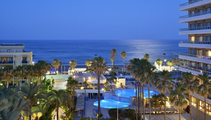 Uitzicht hotel Sol Don Pablo in Torremolinos