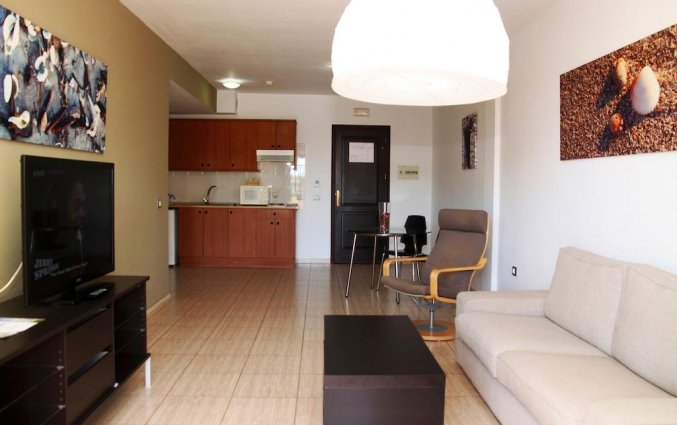 Woonkamer van appartementen Santa Rosa in Lanzarote