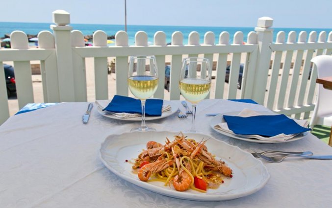 Buffet van Resort Terra d'Acqua in Puglia