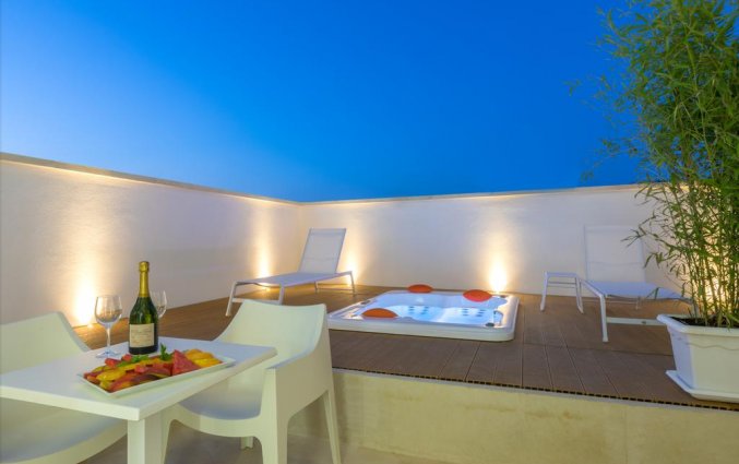 Dakterras van Resort Terra d'Acqua in Puglia