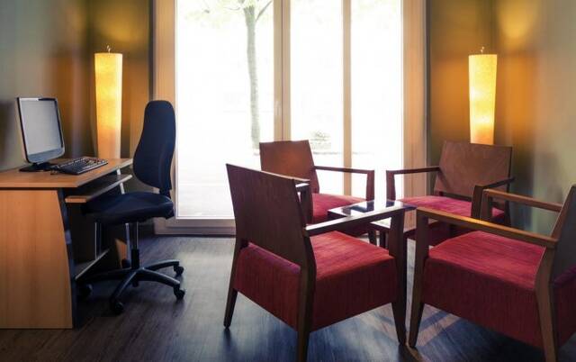 Slaapkamer van Hotel Mercure City in Salzburg