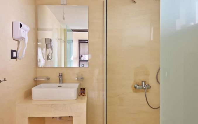 Badkamer van hotel Koukounaria in Zakynthos