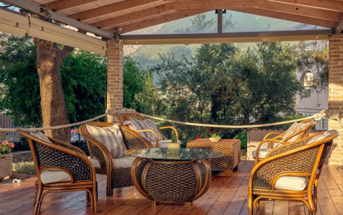 Lounge van hotel Koukounaria in Zakynthos