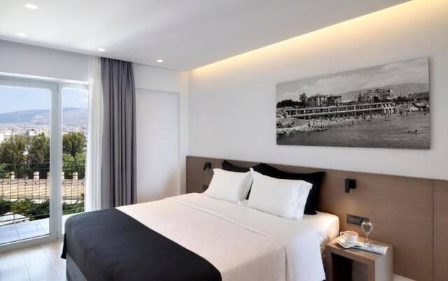 Kamer van Hotel Poseidon in Athene