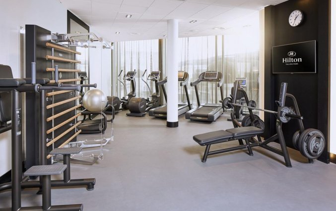 Fitnessruimte van hotel Hilton Tallinn Park Tallinn