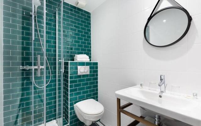 Badkamer van Hotel Nap By HappyCulture Nice