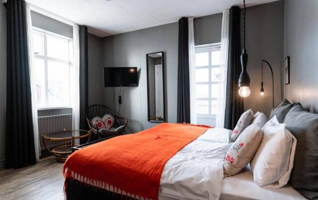 Tweepersoonskamer van Hotel Leifur Eiriksson Reykjavik