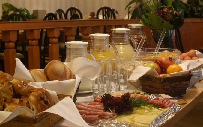 Ontbijt van Hotel Castelnou Aparthotel Gent