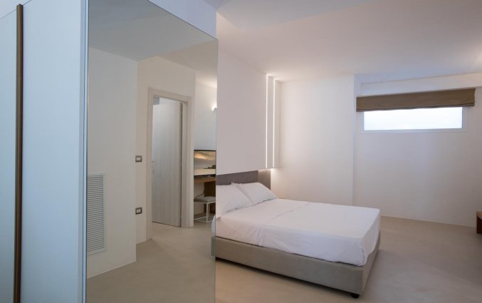 Tweepersoonskamer van Hotel Seven Suite in Puglia