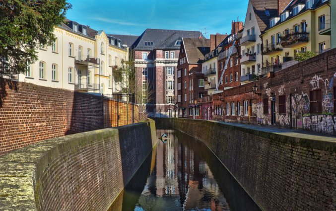 Dusseldorf - Straatje gracht
