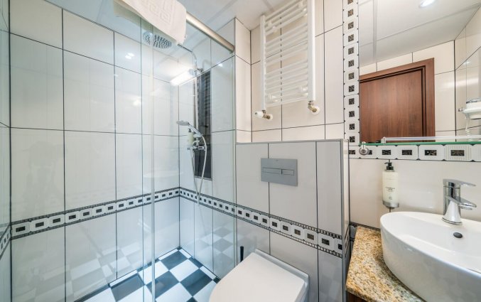 Badkamer van Hotel Piast in Wrocław