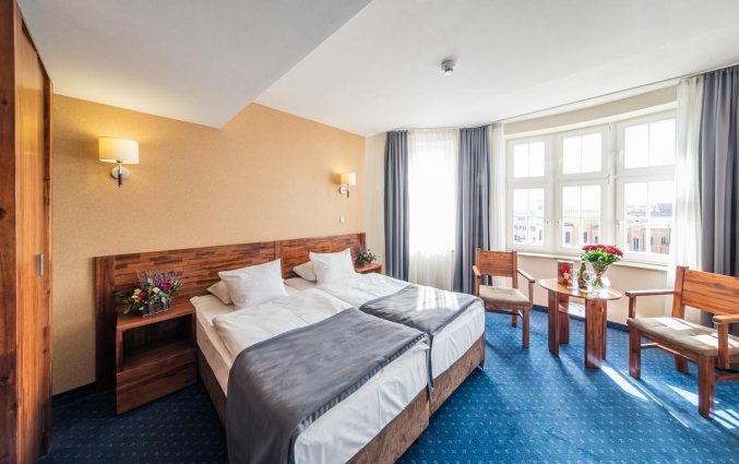Tweepersoonskamer van Hotel Piast in Wrocław