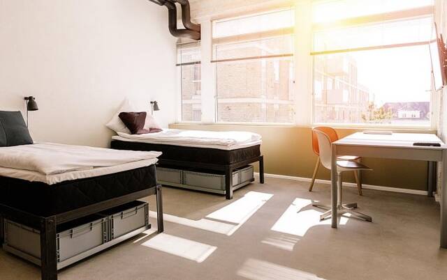 Tweepersoonskamer van Hotel CPH Studio in Kopenhagen