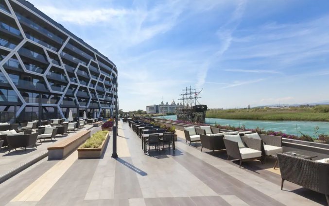 Terras van Bosphorus Sorgun in Side