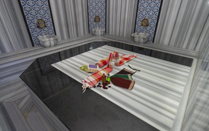 Hamam van Hotel Kleopatra Celine in Alanya