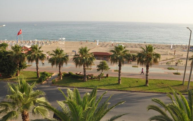Strand van Hotel Kleopatra Celine in Alanya
