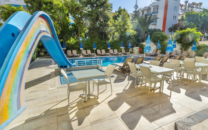 Zwembad van Hotel Kleopatra Celine in Alanya