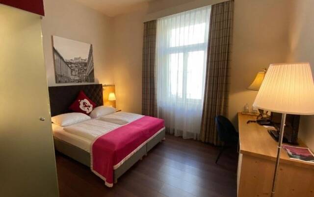 Tweepersoonskamer van Hotel Villa Carlton Salzburg