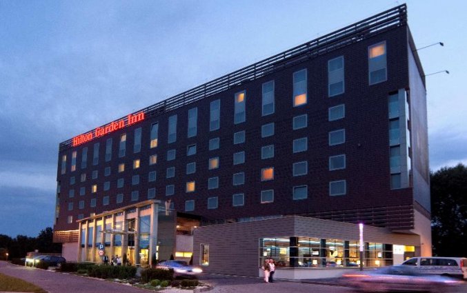 Gebouw van Hilton Garden Inn Krakau